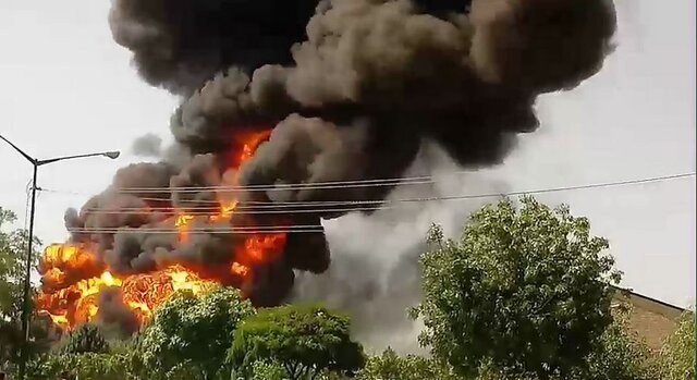 آتش‌سوزی-در-دولت‌آباد-کرمانشاه