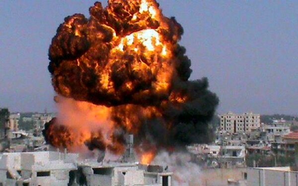 انفجار-يك-خودرو-بمب-گذاري-شده-در-سوريه