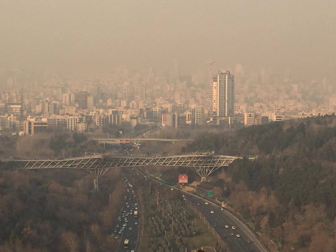 شاخص-کیفیت-هوای-شهر-تهران-از-مرز-۱۵۰-عبور-کرد