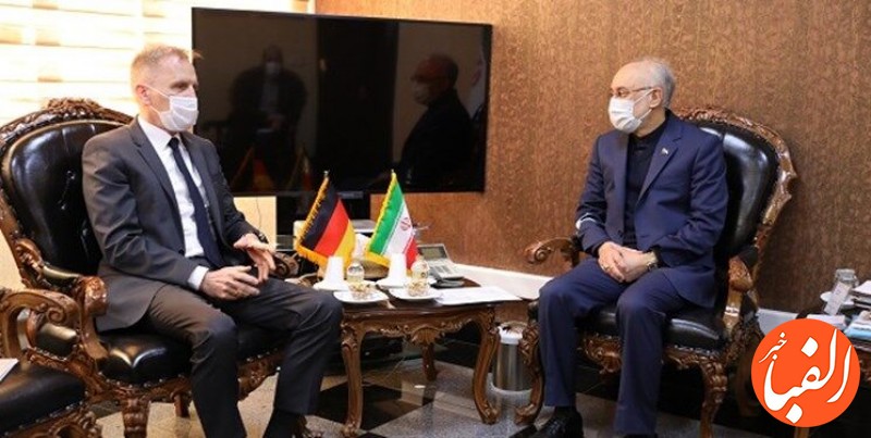 سفیر-آلمان-در-تهران-با-رییس-سازمان-انرژی-اتمی-دیدار-کرد