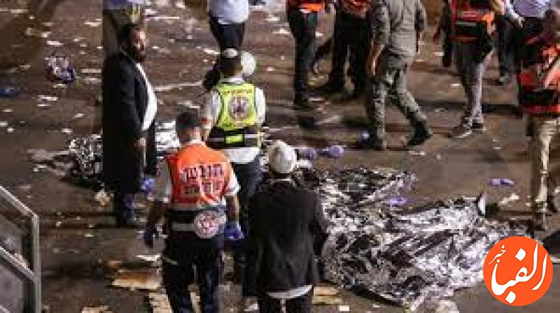 مرگ-۴۴-نفر-در-اثر-فشار-جمعیت-در-یک-مراسم-مذهبی-در-اسرائیل
