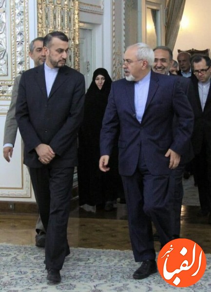 دیدار-ظریف-و-امیرعبداللهیان-در-وزارت-امور-خارجه