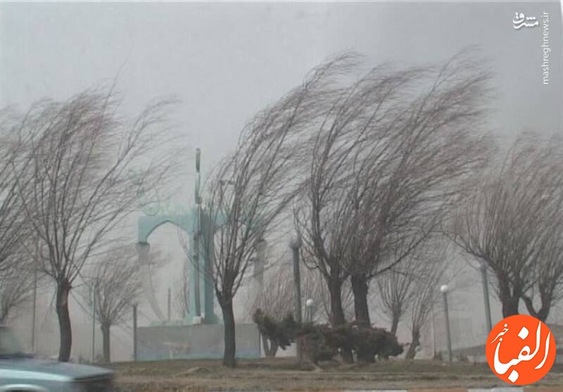 وزش-باد-شدید-در-تهران