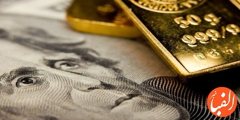کاهش-قیمت-طلا-افزایش-نرخ-دلار