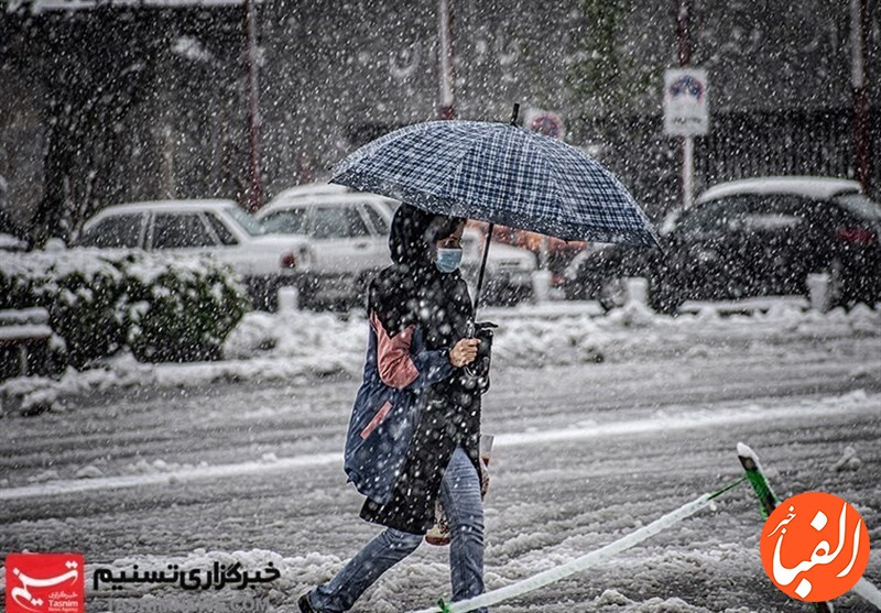 تهران-زیر-بارش-باران-بررسی-سامانه-جدید-بارشی-در-کشور