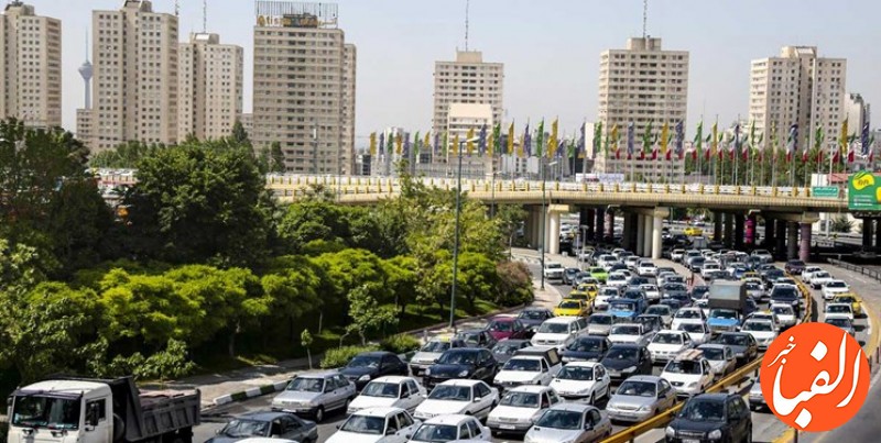 آخرین-وضعیت-ترافیکی-پایتخت-ترافیک-سنگین-در۶-معبر-بزرگراهی