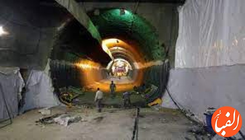 ریزش-سقف-تونل-قطار-شهری-کرمانشاه-بخشی-از-خیابان-مدرس-برای-تردد-خودروها-مسدود-شد