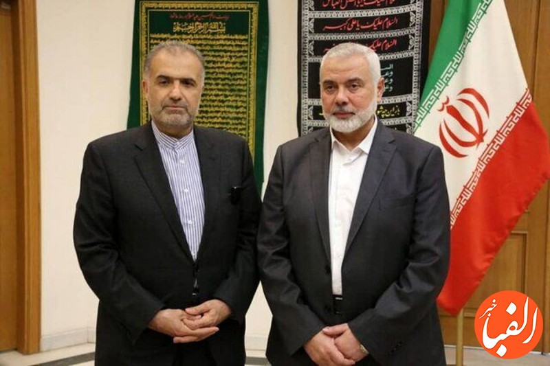 دیدار-سفیر-ایران-با-اسماعیل-هنیه