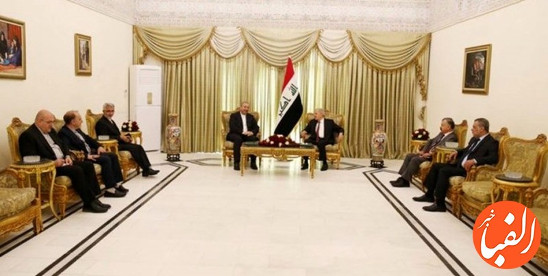 دیدار-سفیر-ایران-با-رئیس-جمهور-جدید-عراق-در-بغداد