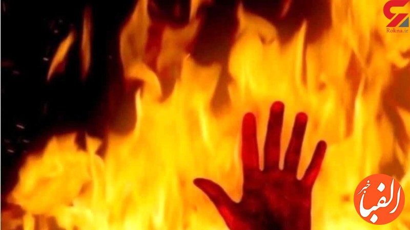 نجات-دختر-8-ساله-از-آتش-سوزی-در-بیرجند