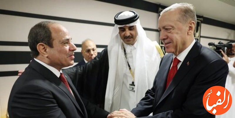 دیدار-اردوغان-با-السیسی-در-دوحه-قطر
