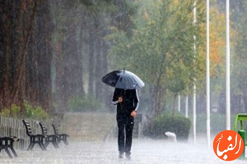 احتمال-بارش-باران-و-تگرگ-از-جمعه-در-۱۸-استان