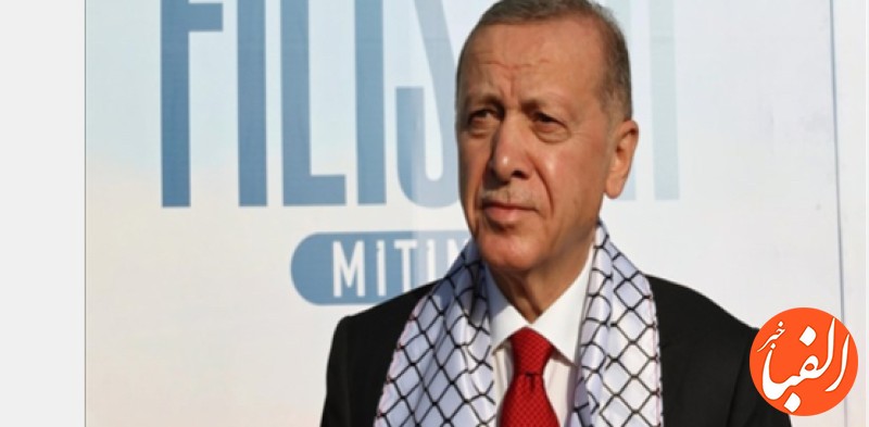 حضور-اردوغان-و-همسرش-در-تجمع-امروز-برای-حمایت-از-مردم-غزه