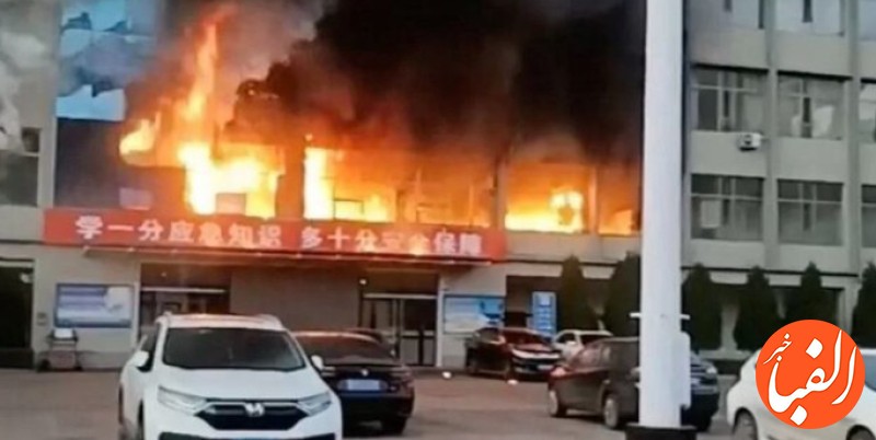 آتش-سوزی-در-شمال-چین-جان-۲۶-تن-را-گرفت