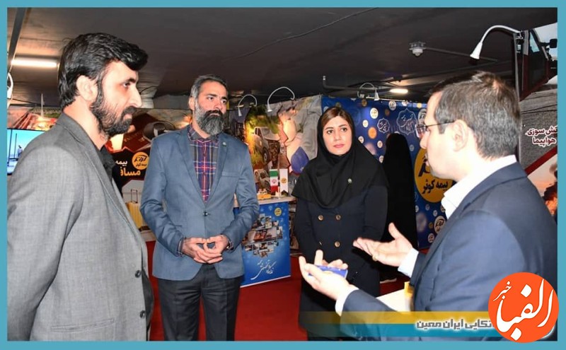 بازدید-مدیران-ارشد-اتکایی-ایران-معین-از-نمایشگاه-تخصصی-بیمه