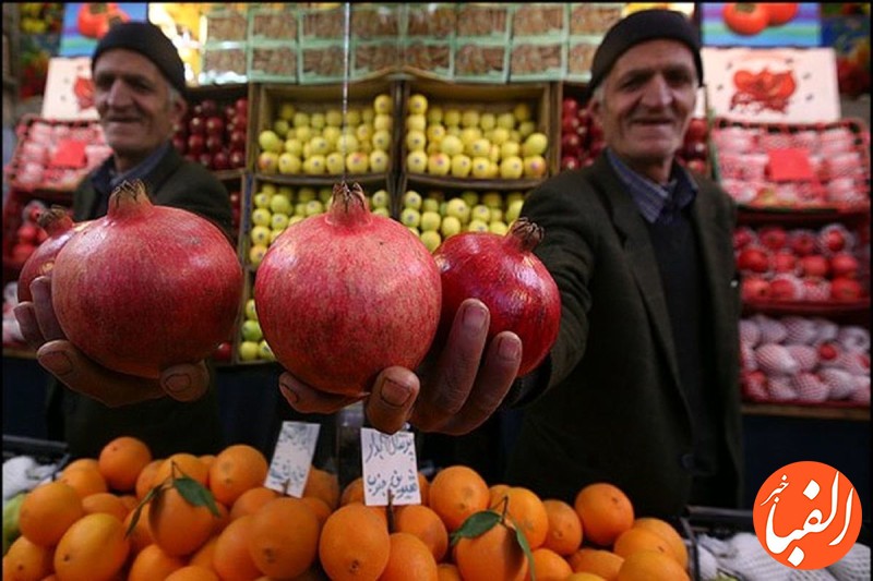 جدیدترین-قیمت-میوه-در-میادین-تره-بار-در-بازار-شب-یلدا-انار-کیلویی