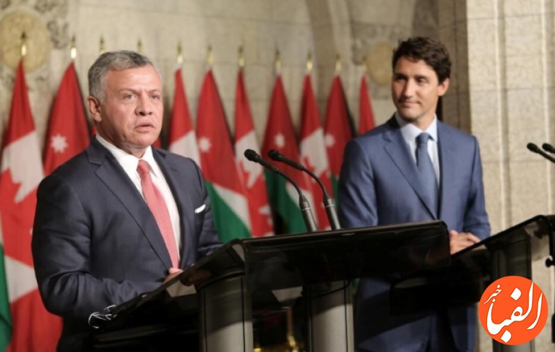 گفت-وگوی-تلفنی-شاه-اردن-و-نخست-وزیر-کانادا-درباره-تحولات-غزه