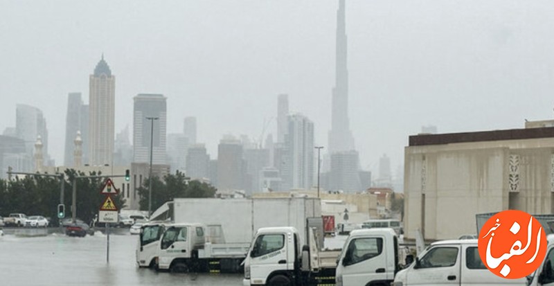 بارندگی-شدید-و-سیلاب-در-امارات-و-عربستان