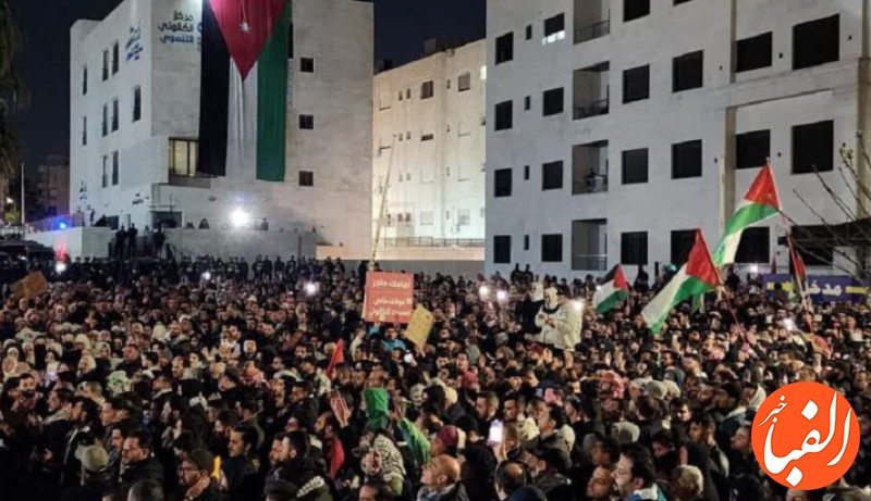 مردم-اردن-پس-از-فراخوان-فرمانده-گردان-های-القسام-تظاهرات-کردند