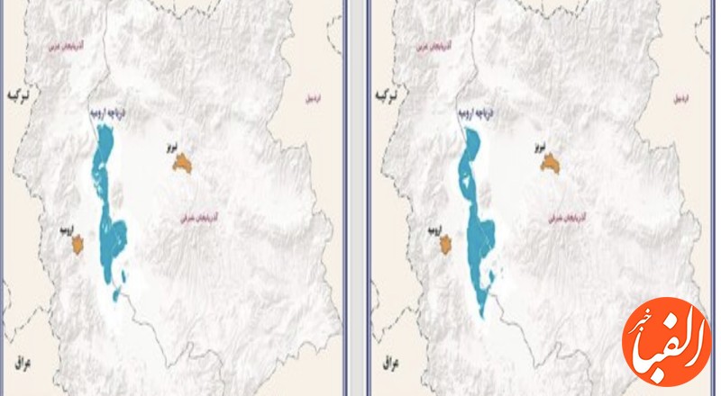 افزایش-مساحت-پهنه-آبی-دریاچه-ارومیه-در-اسفند-۱۴۰۲-بر-اساس-پردازش-تصاویر-ماهواره-ای