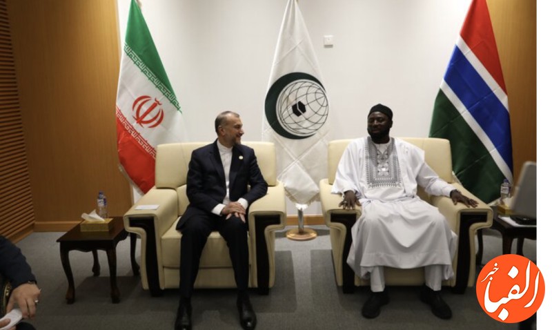 امیرعبداللهیان-با-وزیر-خارجه-گامبیا-دیدار-کرد