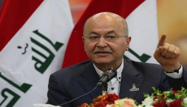 ابراز-امیدواری-رئیس-جمهور-عراق-به-از-سرگیری-روابط-میان-ایران-و-عربستان